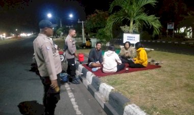 Polsek-Alok-Tingkatkan-Keamanan-Lewat-Patroli-Malam