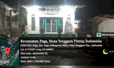 Patroli-rutin-obvit-Piket-Jaga-Polsek-Paga-melakukan-Patroli-Rutin-Obvit-di-wilayah-Hukum-Polsek-Paga,-Polres-Sikka
