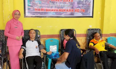 Bakti-Kesehatan-Donor-Darah-Dalam-Rangka-Hari-Bhayangkara-Ke-78-Tingkat-Polres-Sikka-Tahun-2024