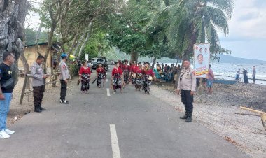 Pengamanan-Kunjungan-Wisatawan-Kapal-Arka-Kinari-Promosikan-Wisata-dan-Budaya-Lokal-di-Watukrus