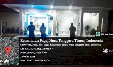 Polsek-Paga,-Polres-Sikka-Lakukan-Patroli-Rutin-dan-Obvit-untuk-Jaga-Keamanan