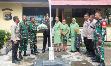 Kunjungan-Danramil-Kewapante-dalam-Rangka-Hut-Bhayangkara-Ke-78-Polri