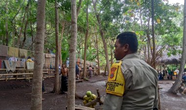 Pengamanan-Wisatawan-Mancanegara-Nikmati-Budaya-Lokal-di-Sanggar-Budaya-Nilo-Watubuan-Liangawo