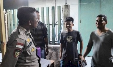 Jaga--Kamtibmas-Wilayah-:-Polsek-Alok,-Polres-Sikka-Tingkatkan-Patroli-Malam