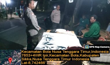 POLSEK-BOLA-GELAR-PATROLI-RUTIN,-WUJUDKAN-KEAMANAN-DAN-KETERTIBAN-MASYARAKAT