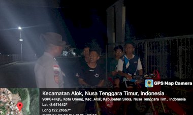 Pospol-KP3-Laut-Maumere-Jaga-Keamanan-Pelabuhan-Maumere-Dengan-Patroli-Rutin