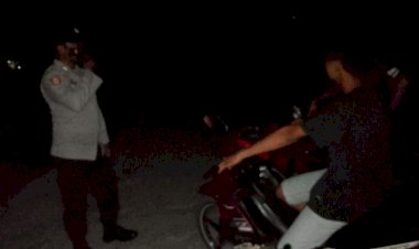 Polsek-Lela-Komitmen-dalam-Patroli-Rutin--untuk-Mendukung-Kelancaran-Pilkada