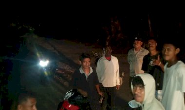 Patroli-Rutin-pada-Daerah-Rawan-Kamtibmas-oleh-Piket-Jaga-Polsek-Lela,-Polres-Sikka