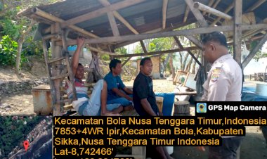 Patroli-Rutin-Piket-SPKT-Regu-I-Polsek-Bola-Ciptakan-Kamtibmas-Yang-Kondusif
