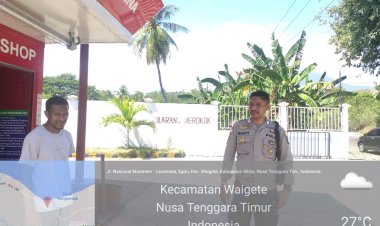 PATROLI-OLEH-PIKET-JAGA-III-POLSEK-WAIGETE---POLRES-SIKKA.