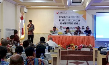 Monitoring-Penguatan-Kapasitas-Panwaslu-Kecamatan-se-Kabupaten-Sikka:-Komitmen-Bawaslu-dalam-Menjaga-Integritas-Pilkada