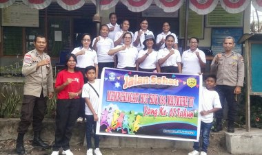 Pengamanan-Optimal:-Polsek-Alok-Sukses-Kawal-Jalan-Sehat-SDK-093-Maumere-IV