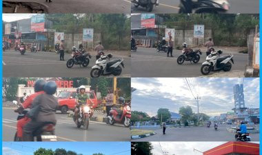 Kasi-Propam-Polres-Sikka-Cek-Anggota-yang-Melaksanakan-Strong-Point-Pagi