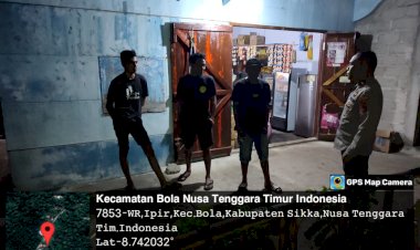 Polsek-Bola-Polres-Sikka-Laksanakan-Patroli-Rutin-:-Ciptakan-Keamanan-dan-Ketertiban-Wilayah