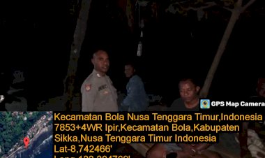 Polsek-Bola-Laksanakan-Patroli-Rutin-untuk-Jaga-Kamtibmas