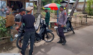 POLSEK-BOLA-POLRES-SIKKA-LAKSANAKAN-PATROLI-RUTIN