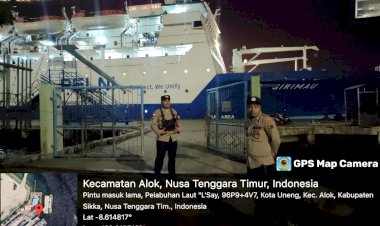Pospol-Kp3-Laut-Lakukan-Pengamanan-Kedatangan-dan-Keberangkatan-KM.-Sirimau