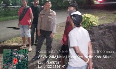 Polsek-Nelle-Gelar-Patroli-Rutin-untuk-Jaga-Keamanan-Kantor-dan-Tempat-Umum