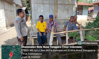 POLSEK-BOLA-POLRES-SIKKA-LAKSANAKAN-PATROLI-RUTIN