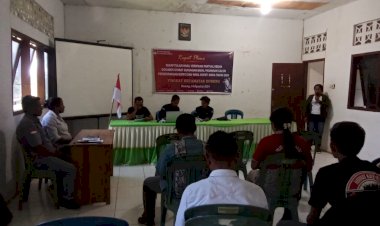 POLSEK-BOLA-LAKSANAKAN-MONITORING-KEGIATAN-RAPAT-PLENO