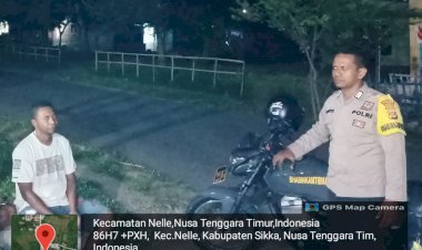 POLSEK-NELLE-POLRES-SIKKA-MELAKSANAKAN-PATROLI-RUTIN