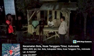 POLSEK-BOLA-POLRES-SIKKA-LAKSANAKAN-PATROLI-RUTIN