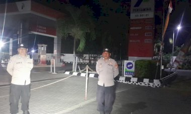 Patroli-Rutin-Polsek-Paga-di-Obyek-Vital-Pastikan-Keamanan-Wilayah