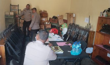 BIRO-LOGISTIK-POLDA-NTT-LAKSANAKAN-SUPERVISI-DI-POLRES-SIKKA