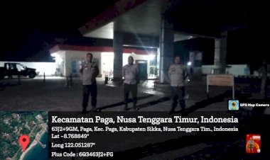 Patroli-Obyek-Vital-oleh-Polsek-Paga-Pastikan-Kamtibmas-Aman-dan-Kondusif