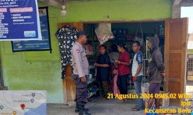 POLSEK-BOLA-POLRES-SIKKA-LAKSANAKAN-PATROLI-RUTIN