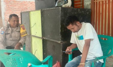 Kegiatan-Patroli-dan-Sambang--Bhabinkamtibmas-Desa-Iligai,-Kec.-Lela,-Kab.Sikka