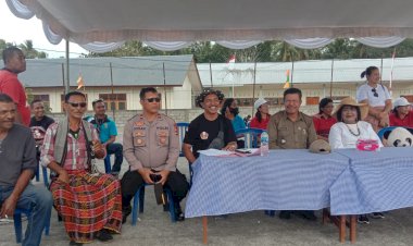 POLSEK-NITA-POLRES-SIKKA-AMANKAN-KEGIATAN-KARNAVAL-TINGKAT-KECAMATAN-NITA.
