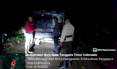 POLSEK-BOLA-POLRES-SIKKA-RUTIN-LAKSANAKAN-PATROLI-DAN-SAMBANH-WARGA