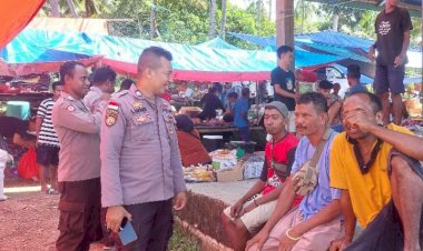 POLSEK-BOLA-POLRES-SIKKA-RUTIN-LAKSANAKAN-PATROLI-DAN-SAMBANG-WARGA