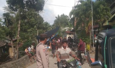 Polsek-Lela-Gelar-Patroli-Kamtibmas-:-Pasar-Rakyat-Lela-Jadi-Fokus-Utama