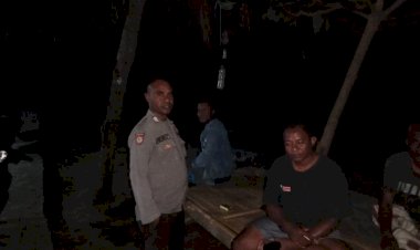 POLSEK-BOLA-POLRES-SIKKA-RUTIN-LAKSANAKAN-PATROLI-DAN-SAMBANH-WARGA