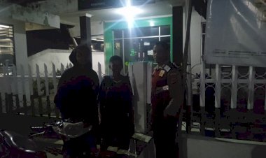 MENJAGA-KAMTIBMAS-POLSEK-KEWAPANTE-LAKSANAKAN-PATROLI-RUTIN-DAN-SAMBANG-WARGA