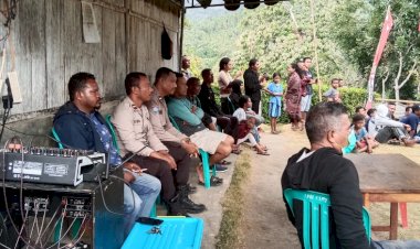 POLSEK-KEWAPANTE-LAKSANAKAN-PENGAMANAN--TURNAMEN-VOLLY