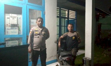 MENJAGA-KAMTIBMAS-POLSEK-BOLA--RUTIN-LAKSANAKAN-PATROLI-DAN-SAMBANG-WARGA