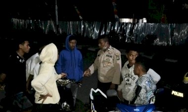 JAGA-KAMTIBMAS-POLSEK-ALOK-GIATKAN-PATROLI-DAN-SAMBANG-WARGA-ALOK