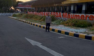 KP3-Udara-Laksanakan-Pam-Dan-Memberikan-Update-Jadwal-Penerbangan-Terkini