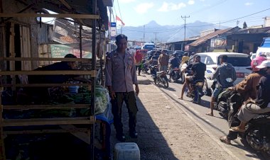 MENJAGA-KAMTIBMAS-POLSEK-KEWAPANTE-LAKSANAKAN-PATROLI-RUTIN-DAN-SAMBANG-WARGA