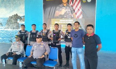 PERSONIL-POLRES-SIKKA-LAKSANAKAN-PENGAMANAN-TURNAMEN-SEPAK-BOLA-DANLANAL-CUP-1-TAHUN-2024