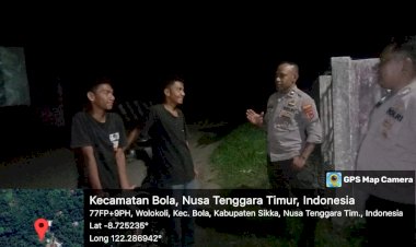 POLSEK-BOLA-GIATKAN-PATROLI-DIALOGIS-DAN-SAMBANG