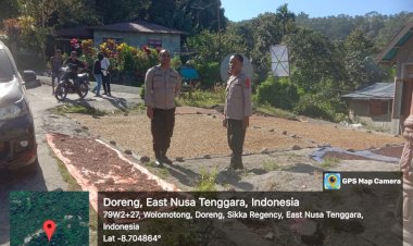 PAMATWIL-KECAMATAN-BOLA-LAKSANAKAN-GIAT-MONITORING-WILAYAH-KECAMATAN-BOLA