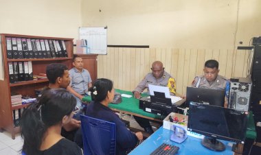 Propam-Polres-Sikka-Tangani-Kasus-Kecelakaan-Tewas-Ditabrak-Oknum-Polisi