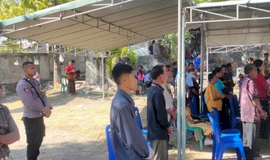 Pengamanan-Misa-Penerimaan-Sakramen-Krisma-oleh-Uskup-Maumere-Berlangsung-Lancar