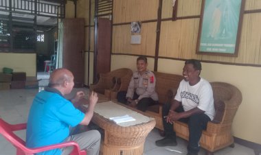 Waka-Polsek-Alok-Polres-Sikka-Gelar-Sambang-dan-Cooling-System-Dengan-Tokoh-Agama,-Guna-Wujudkan-Pilkada-Sikka-2024--Aman-dan-Damai