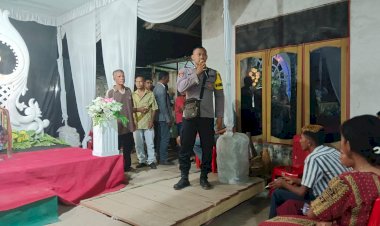 BHABINKAMTIBMAS-AMANKAN-ACARA-PERNIKAHAN-DI-WIL-KECAMATAN-PALUE,KAB.SIKKA