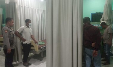 Polsek-Kewapante-Bergerak-Cepat-Tangani-Kebakaran-Rumah-di-Desa-Waiara